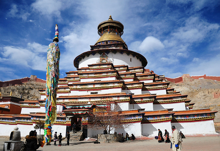 White Pagoda of Palcho Monastery