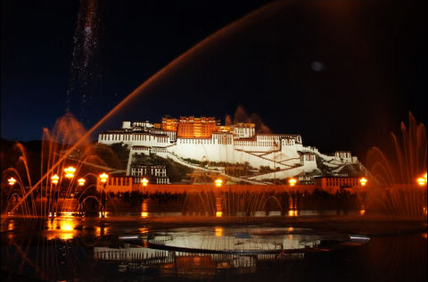Potala Palace Music Fountain