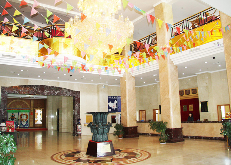 Lobby of Tibet Hotel