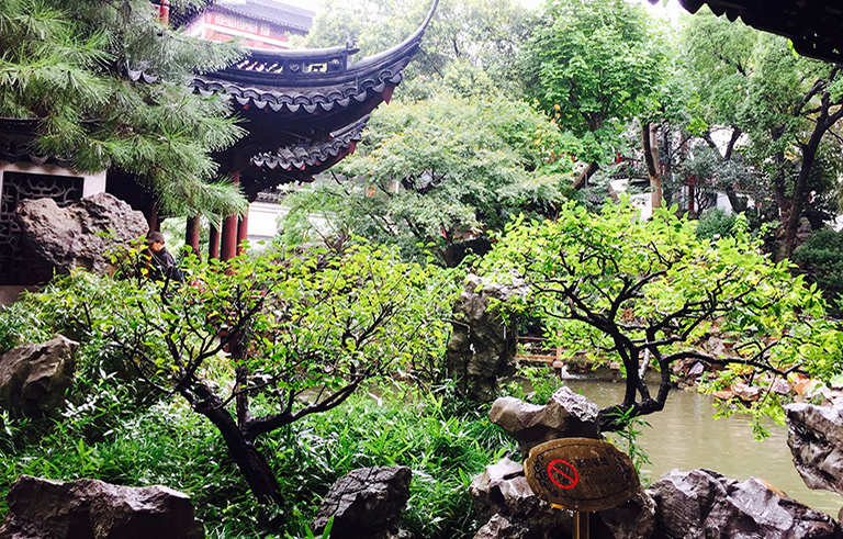 One Corner of Yu Garden