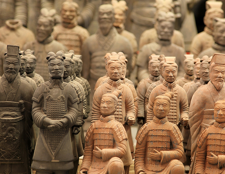 Terra-Cotta Warriors in Xi'an Terra-Cotta Warriors in Xi'an