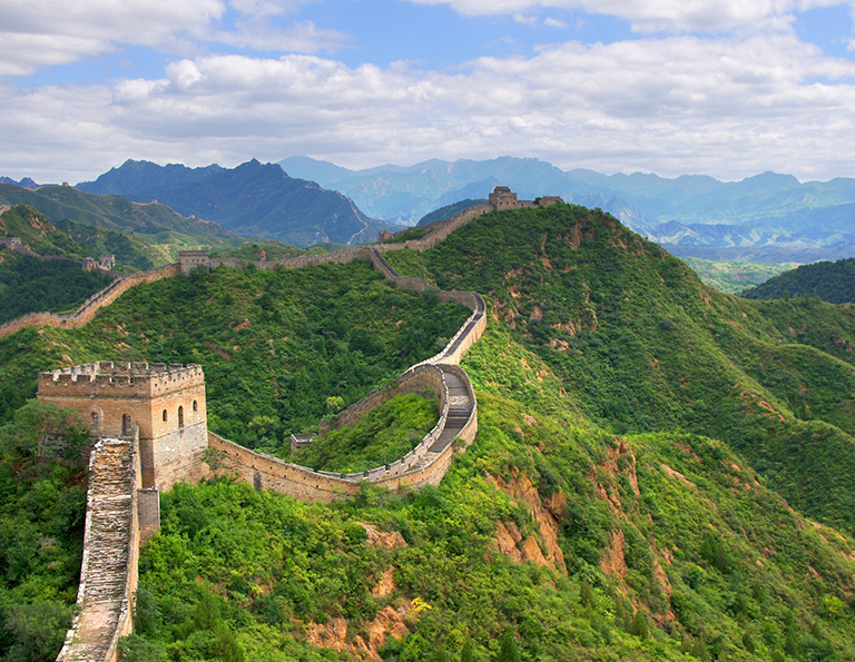 World-famous Great Wall of China