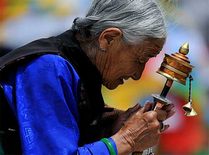 The Tibetan Pilgrims in Potala Palace