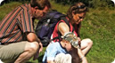 Family with kids
