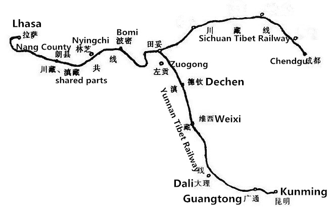 Yunnan Tibet Railway