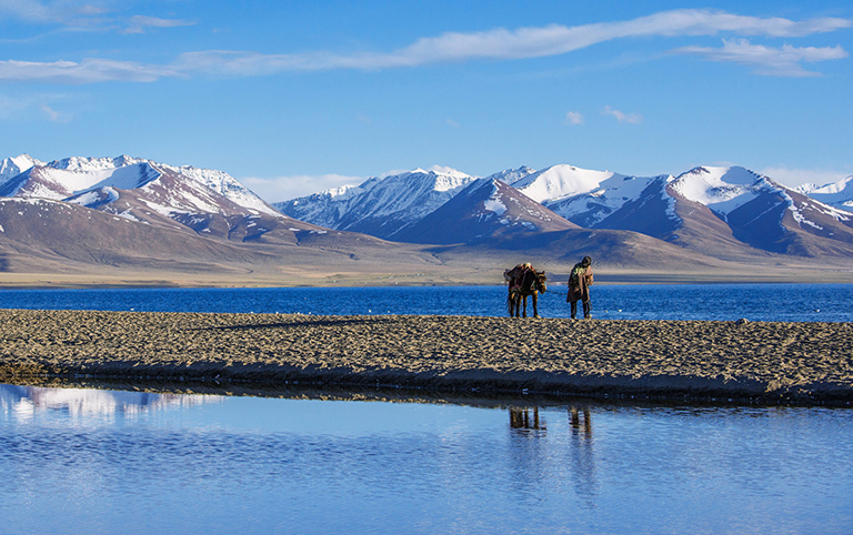 Tibet Namtso Lake