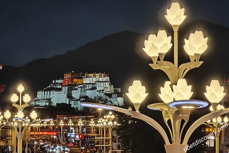 Potala Palace Night View