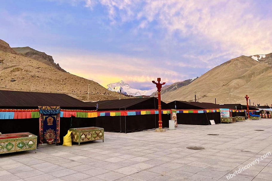 Newly Upgraded Everest Base Camp (Tibet Side)