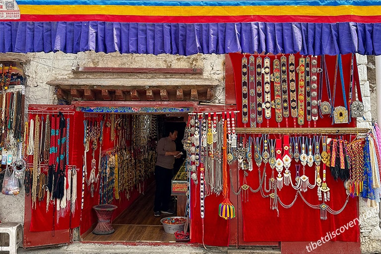 An Interesting Souvenir Shop at Barkhor Street