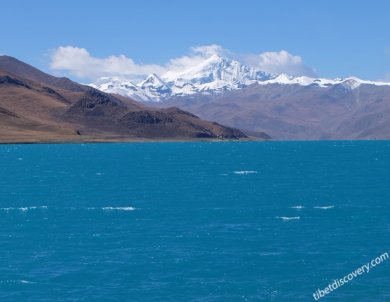 Stunning Yamdrok Lake from No. 3 Viewing Deck