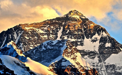 Mt. Everest in Tingri