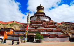 palkor-pagoda in Gyantse