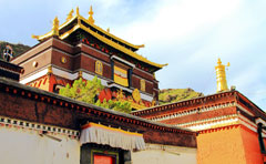 Tahilhunpo Monastery in Shigatse