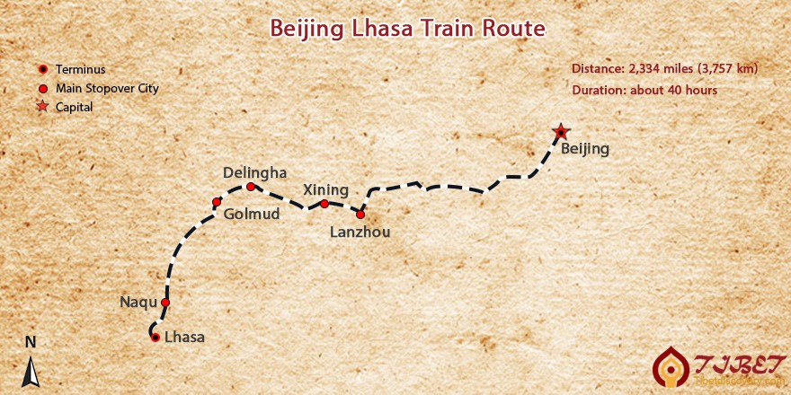 Beijing Lhasa Train