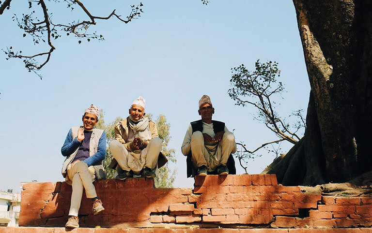 Hindus in Pashupatinath