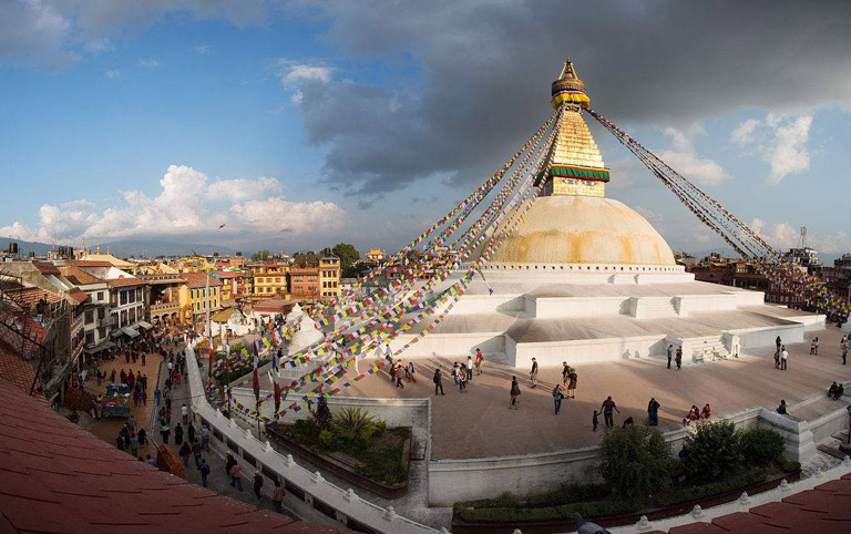 Giant Boudhanath Stupa