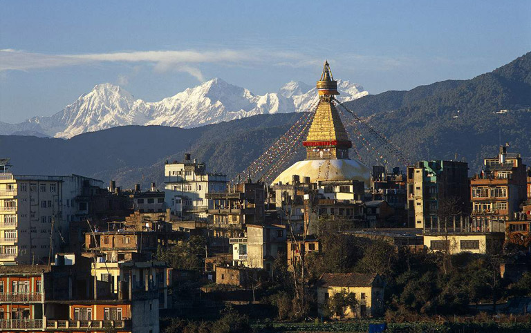 Panoramic View of  Swayambhunath