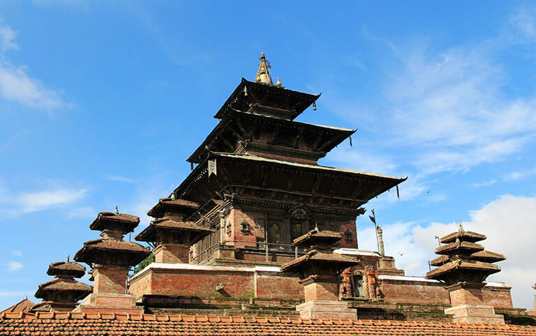 Medieval architecture at Kathmandu Durbar Square