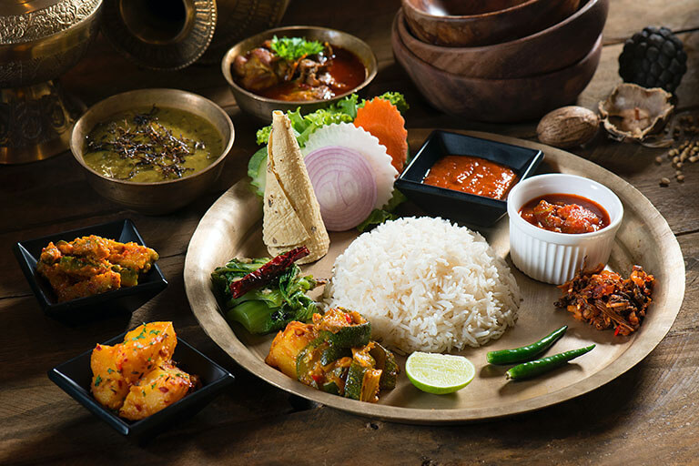 Nepali Thali Set Pokhara Things to Do 2020