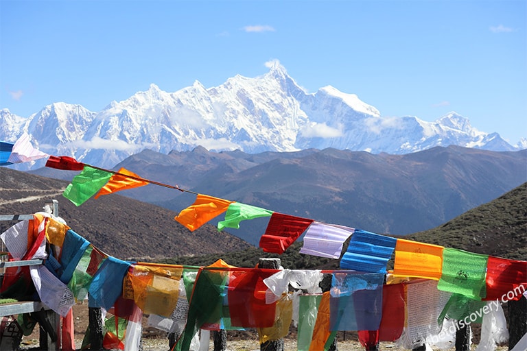 View Namjagbarwa Peak from Sejila Pass