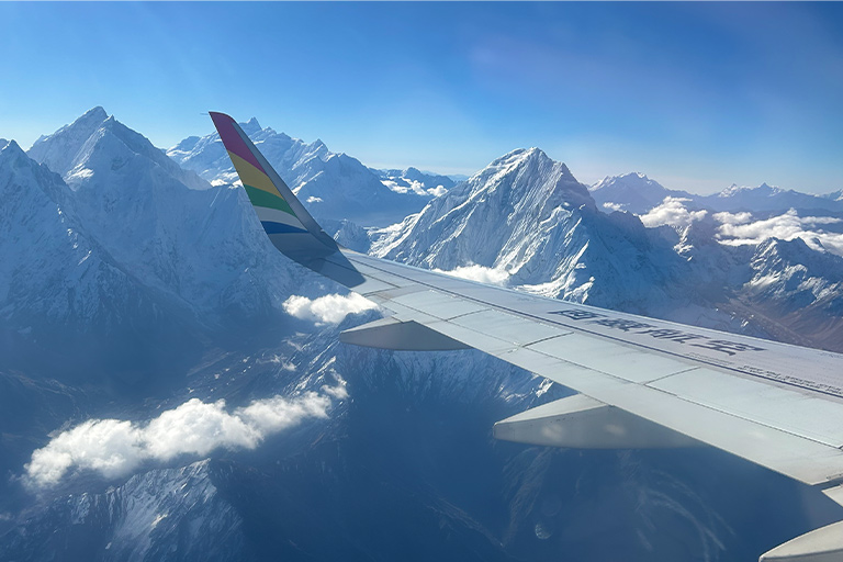 Snow Peaks from the Flight to Nyingchi Snow Peaks from the Flight to Nyingchi
