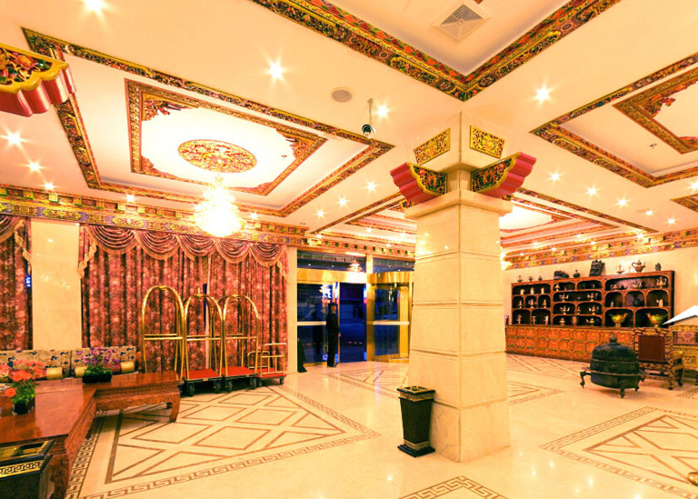 Well-decorated Lobby