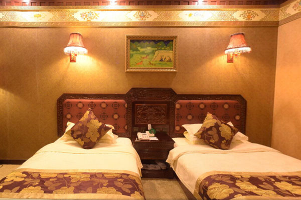 Standard room of Tashi Choten Hotel