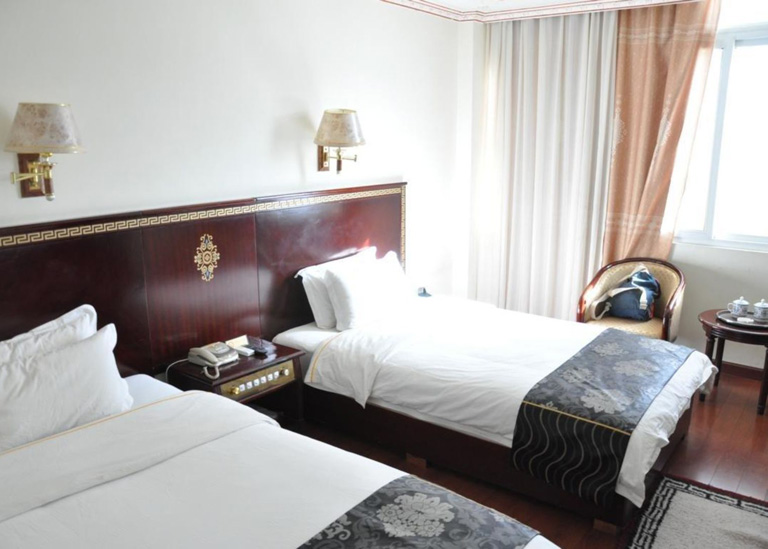 Standard room of Yeti Hotel Gyantse