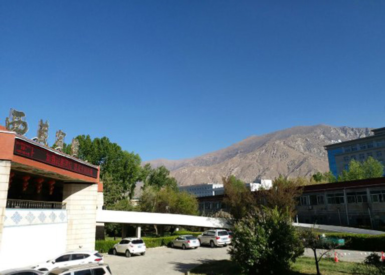 Facade of Tibet Hotel