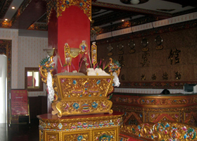 Lobby of Caiyuan Hotel