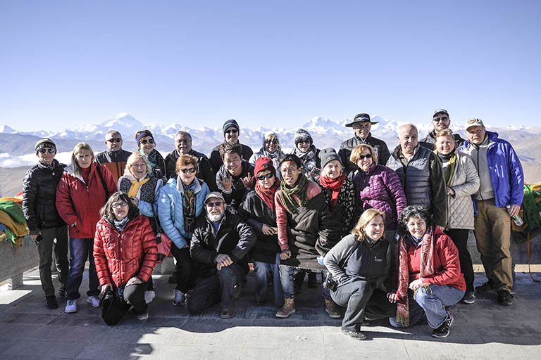 Bogusia and His Large US Group Travelers Spent nearly 20 Days on a China Tibet Nepal Adventure Chinese Visa