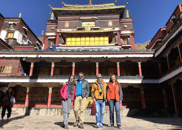 We Customzied Private Tibet Tour with Shigatse for Manuel and His Friends Chinese Visa