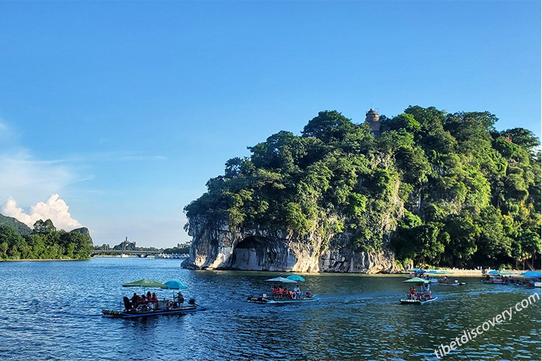 Explore Elephant Trunk Hill on Sunny Day