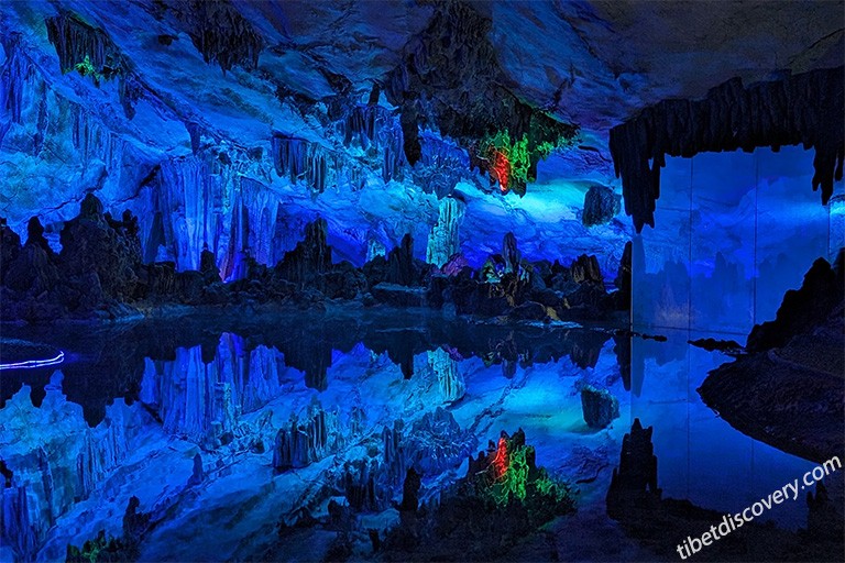 Admire Awe-inspiring Stalactites and Stalagmite in Reed Flute Cave