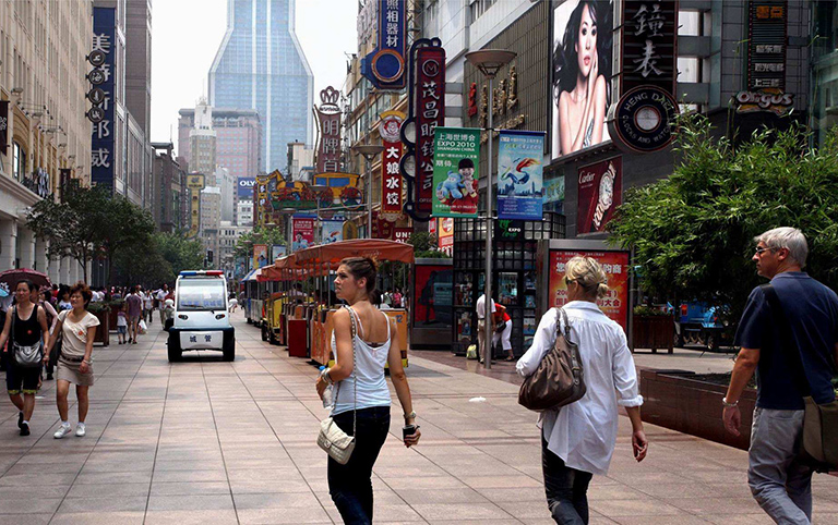 Nanjing Road in Shanghai