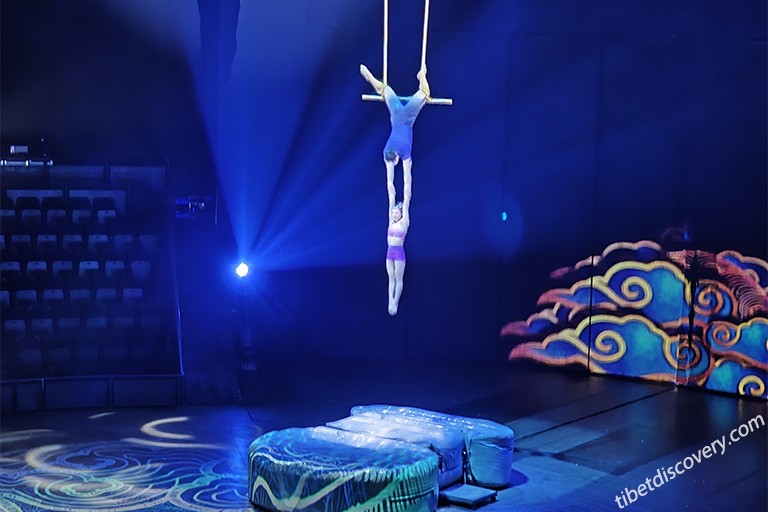 Spectacular Acrobatics Show at the Shanghai Circus World