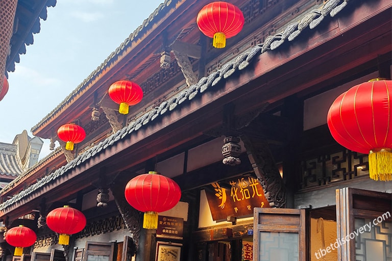 Traditional Architecture in Jinli Street