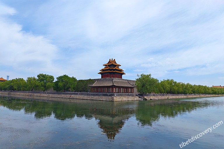 Coner Tower of Forbidden City in Beijing