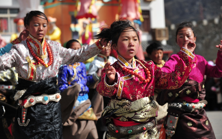 Local Tibetan Girl