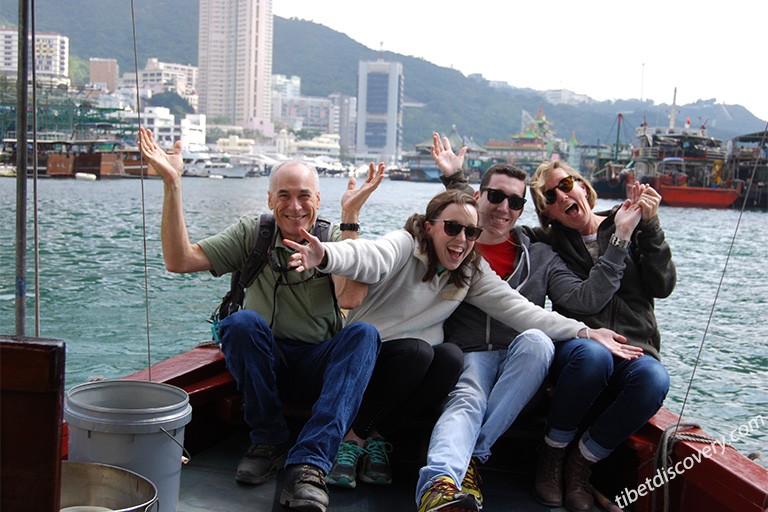 Our guests - Wendy's group had a wonderful time at Aberdeen Fishing Village in 2017