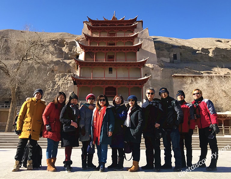 The Mogao Grottoes is known as the The Oriental Louvre The Mogao Grottoes is known as the The Oriental Louvre