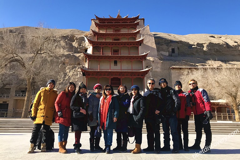 The Mogao Grottoes is known as the The Oriental Louvre