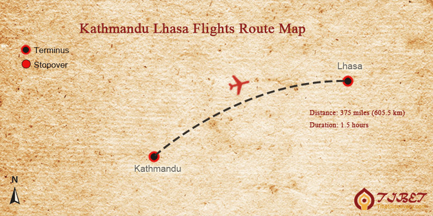 Kathmandu Lhasa Flights