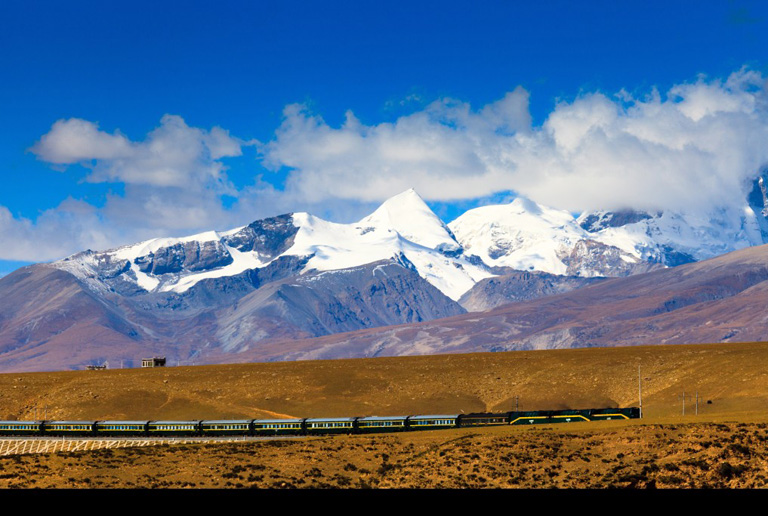 Qinghai Tibet Railway Landscape