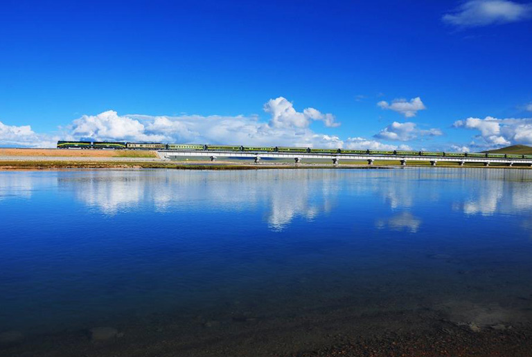 Qinghai Tibet Railway Landscape