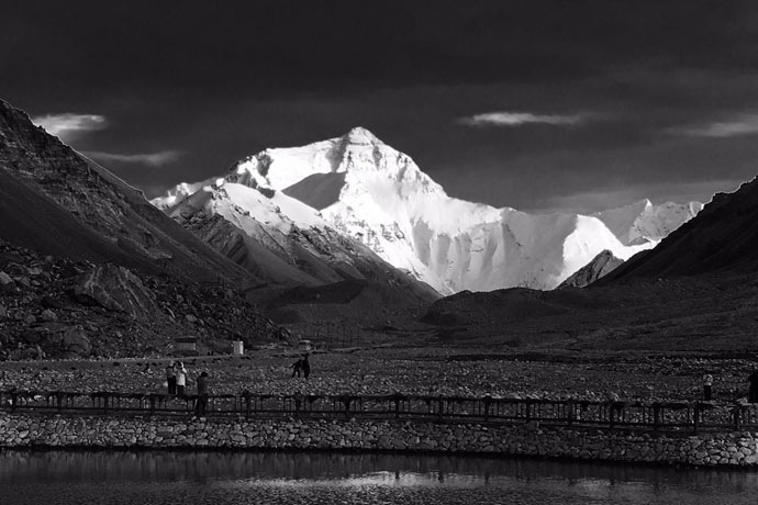 Beautiful View of Mount Everest, Shot by Adam