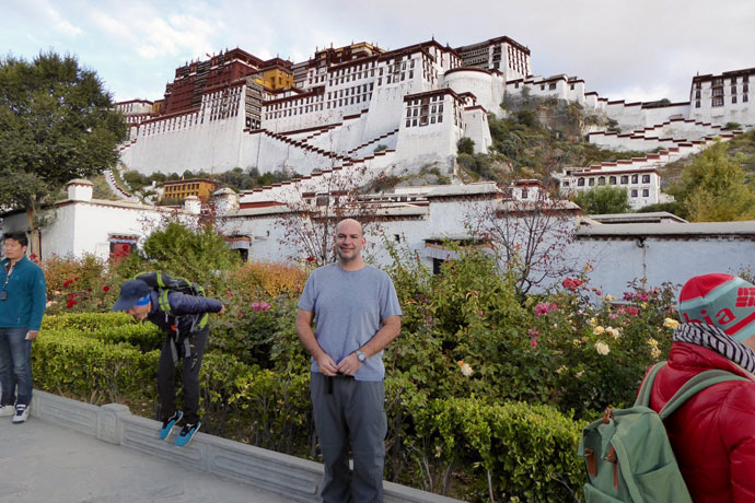 Bob in Potala Palace