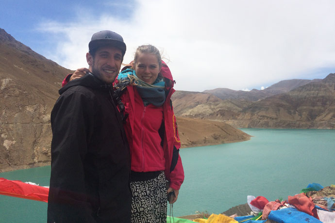 Marcus and His Girl in Manla Reservoir