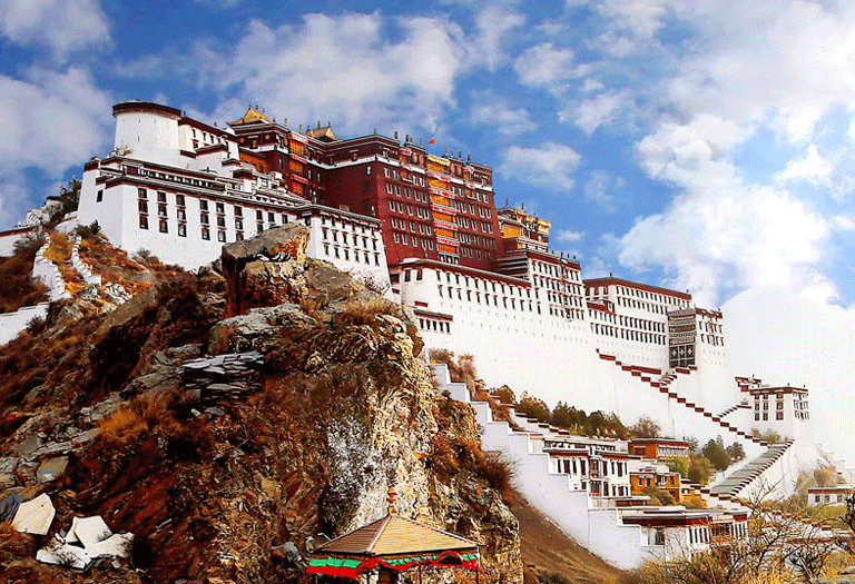 Lhasa, the capital city of Tibet